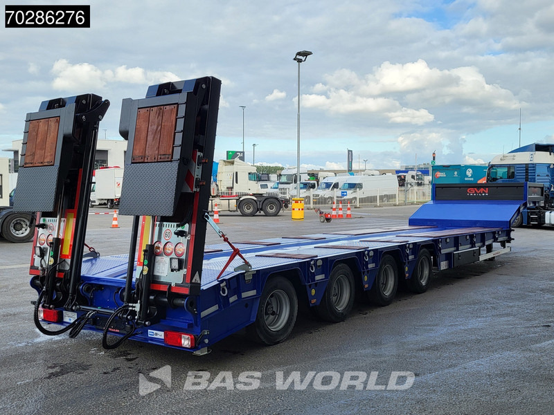GVN Trailer 4 axles NEW Lift+Lenkachse Hydraulic Ramps - Επικαθήμενο με χαμηλό δάπεδο: φωτογραφία 5 GVN Trailer 4 axles NEW Lift+Lenkachse Hydraulic Ramps - Επικαθήμενο με χαμηλό δάπεδο: φωτογραφία 5