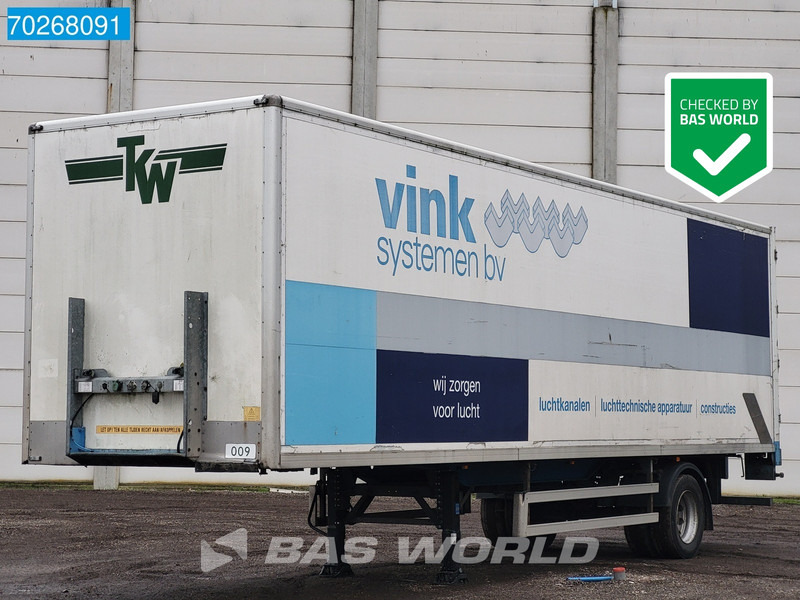 Επικαθήμενο κόφα Groenewegen DRO-12-10 B TÜV 05-25 City-Trailer Lenkachse Hartholzboden: φωτογραφία 1