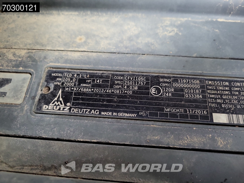 Τροχοφόρος εκσκαφέας Hitachi ZX140W -6: φωτογραφία 17