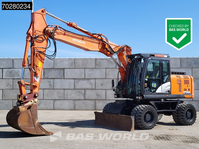 Hitachi ZX170W -6 GERMAN MACHINE - Τροχοφόρος εκσκαφέας: φωτογραφία 1 Hitachi ZX170W -6 GERMAN MACHINE - Τροχοφόρος εκσκαφέας: φωτογραφία 1