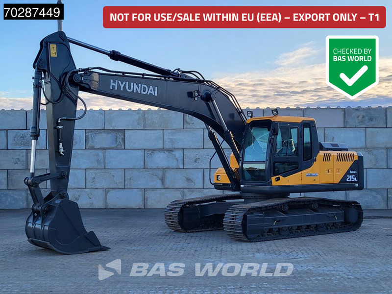 Hyundai R215 L - Ερπυστριοφόρος εκσκαφέας: φωτογραφία 1 Hyundai R215 L - Ερπυστριοφόρος εκσκαφέας: φωτογραφία 1