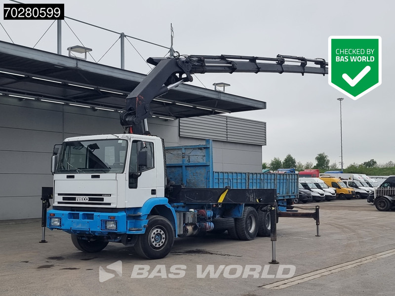 Iveco EuroTrakker 310 6X4 Palfinger PK36002 Kran Crane Manual Big-Axle Euro 3 - Φορτηγό με ανοιχτή καρότσα, Φορτηγό με γερανό: φωτογραφία 1 Iveco EuroTrakker 310 6X4 Palfinger PK36002 Kran Crane Manual Big-Axle Euro 3 - Φορτηγό με ανοιχτή καρότσα, Φορτηγό με γερανό: φωτογραφία 1