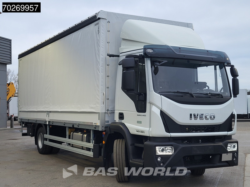 Iveco Eurocargo 140E250 4X2 NEW 14tonner ACC Ladebordwand Automatic Euro 6 - Φορτηγό μουσαμάς: φωτογραφία 2 Iveco Eurocargo 140E250 4X2 NEW 14tonner ACC Ladebordwand Automatic Euro 6 - Φορτηγό μουσαμάς: φωτογραφία 2