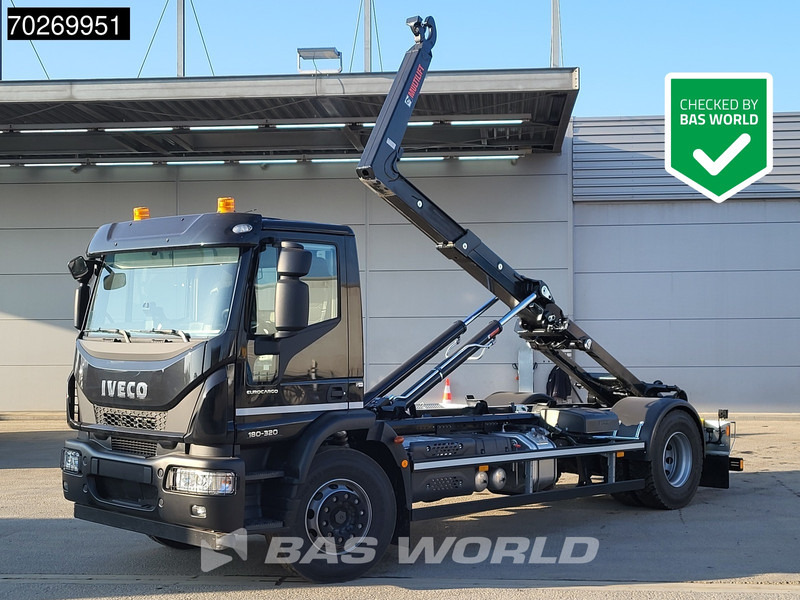 Iveco Eurocargo 180E320 4X2 NEW! 14tons Hiab Multilift ULT14S51 ACC Euro 6 - Φορτηγό φόρτωσης γάντζου: φωτογραφία 1 Iveco Eurocargo 180E320 4X2 NEW! 14tons Hiab Multilift ULT14S51 ACC Euro 6 - Φορτηγό φόρτωσης γάντζου: φωτογραφία 1