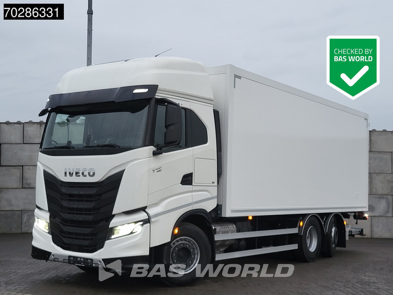 Iveco S-Way 490 6X2 2000kg Ladebordwand Lift/Steering Axle Automatic Navi ACC Euro 6 - Φορτηγό κόφα: φωτογραφία 1 Iveco S-Way 490 6X2 2000kg Ladebordwand Lift/Steering Axle Automatic Navi ACC Euro 6 - Φορτηγό κόφα: φωτογραφία 1