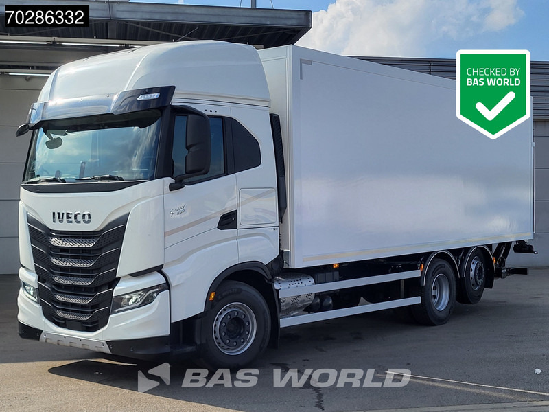 Iveco S-Way 490 6X2 NEW! 2000kg Ladebordwand Retarder Lift+Steering-Axle Navi LED - Φορτηγό κόφα: φωτογραφία 1 Iveco S-Way 490 6X2 NEW! 2000kg Ladebordwand Retarder Lift+Steering-Axle Navi LED - Φορτηγό κόφα: φωτογραφία 1