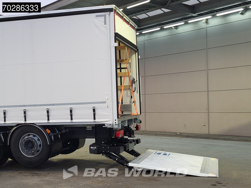 Iveco S-Way 490 6X2 NEW! Lift+steering Axle 2000kg Ladebordwand Retarder Navi Standklima - Φορτηγό μουσαμάς: φωτογραφία 3 Iveco S-Way 490 6X2 NEW! Lift+steering Axle 2000kg Ladebordwand Retarder Navi Standklima - Φορτηγό μουσαμάς: φωτογραφία 3