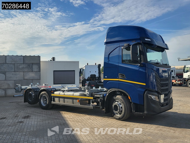 Iveco S-Way 500 6X2 NEW! BDF Lift+steering Axle Automatic Standklima Navi ACC Euro 6 - Φορτηγό μεταφοράς εμπορευματοκιβωτίων/ Κινητό αμάξωμα: φωτογραφία 3 Iveco S-Way 500 6X2 NEW! BDF Lift+steering Axle Automatic Standklima Navi ACC Euro 6 - Φορτηγό μεταφοράς εμπορευματοκιβωτίων/ Κινητό αμάξωμα: φωτογραφία 3