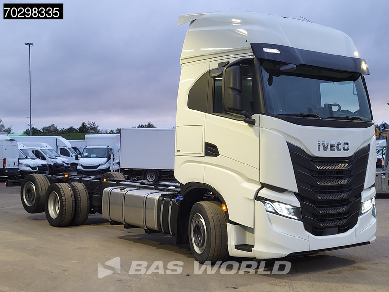 Iveco S-Way 530 6X2 NEW chassis! Retarder Standairco Lift+Steering-Axle Automatic LED ACC Euro 6 - Φορτηγό σασί: φωτογραφία 3 Iveco S-Way 530 6X2 NEW chassis! Retarder Standairco Lift+Steering-Axle Automatic LED ACC Euro 6 - Φορτηγό σασί: φωτογραφία 3