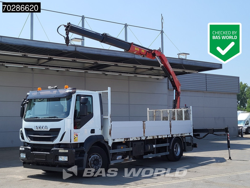 Iveco Stralis 310 4X2 Fassi F135 A.0.22 E Kran Crane Automatic Euro 5 - Φορτηγό με ανοιχτή καρότσα, Φορτηγό με γερανό: φωτογραφία 1 Iveco Stralis 310 4X2 Fassi F135 A.0.22 E Kran Crane Automatic Euro 5 - Φορτηγό με ανοιχτή καρότσα, Φορτηγό με γερανό: φωτογραφία 1