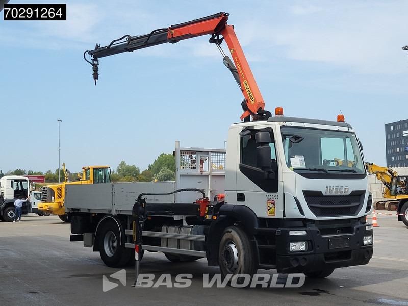 Iveco Stralis 310 4X2 Palfinger PK12002 EH Kran Crane Rotator Automatic Full Steel Euro 6 - Φορτηγό με ανοιχτή καρότσα, Φορτηγό με γερανό: φωτογραφία 3 Iveco Stralis 310 4X2 Palfinger PK12002 EH Kran Crane Rotator Automatic Full Steel Euro 6 - Φορτηγό με ανοιχτή καρότσα, Φορτηγό με γερανό: φωτογραφία 3