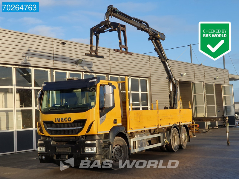 Iveco Stralis 310 6X2 RHD! Atlas 135.2VE-A11 Crane Lift-Lenkachse ACC Euro 6 - Φορτηγό με ανοιχτή καρότσα, Φορτηγό με γερανό: φωτογραφία 1 Iveco Stralis 310 6X2 RHD! Atlas 135.2VE-A11 Crane Lift-Lenkachse ACC Euro 6 - Φορτηγό με ανοιχτή καρότσα, Φορτηγό με γερανό: φωτογραφία 1