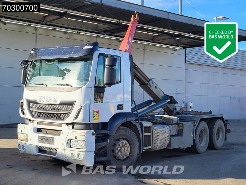 Iveco Stralis 460 Stralis 6X2 20 tons Dalby XHM3C20K Containersystem Lift-Axle Manual Euro 6 - Φορτηγό φόρτωσης γάντζου: φωτογραφία 1 Iveco Stralis 460 Stralis 6X2 20 tons Dalby XHM3C20K Containersystem Lift-Axle Manual Euro 6 - Φορτηγό φόρτωσης γάντζου: φωτογραφία 1