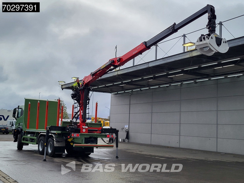 Iveco T-Way 450 6X6 UNUSED! Palfinger Q150Z Crane Retarder Holztransport Big-Axle LED Euro 6 - Φορτηγό ξυλείας, Φορτηγό με γερανό: φωτογραφία 2 Iveco T-Way 450 6X6 UNUSED! Palfinger Q150Z Crane Retarder Holztransport Big-Axle LED Euro 6 - Φορτηγό ξυλείας, Φορτηγό με γερανό: φωτογραφία 2