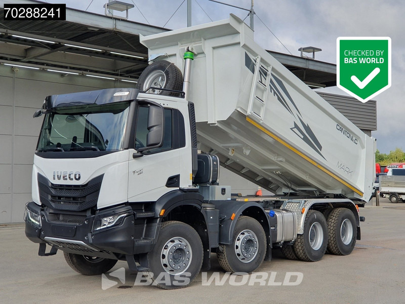 Iveco T-Way 450 8X4 NEW! 20m3 Cantoni tipper Steelsuspension Big-Axle Automatic Euro 6 - Φορτηγό ανατρεπόμενο: φωτογραφία 1 Iveco T-Way 450 8X4 NEW! 20m3 Cantoni tipper Steelsuspension Big-Axle Automatic Euro 6 - Φορτηγό ανατρεπόμενο: φωτογραφία 1