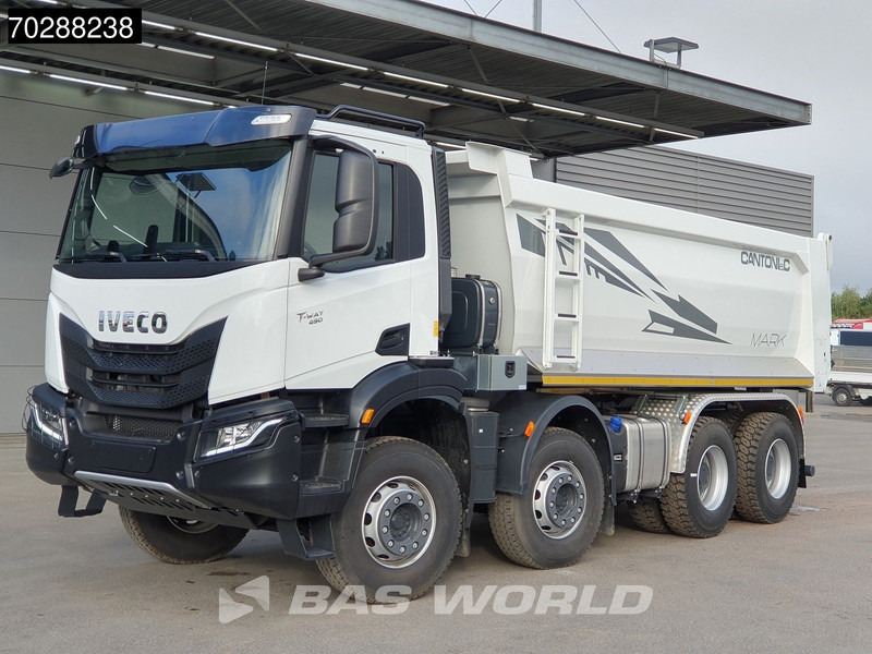 Iveco T-Way 450 8X4 New! 20m3 Cantoni Tipper Steelsuspension Big-Axle Euro 6 - Φορτηγό ανατρεπόμενο: φωτογραφία 5 Iveco T-Way 450 8X4 New! 20m3 Cantoni Tipper Steelsuspension Big-Axle Euro 6 - Φορτηγό ανατρεπόμενο: φωτογραφία 5