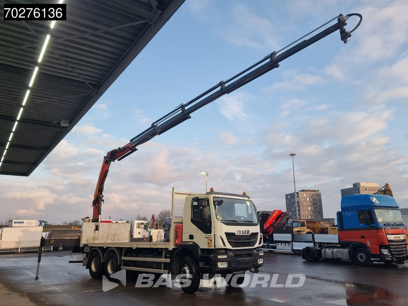 Iveco Trakker 360 6X4 Palfinger PK 18502 SH D Kran Crane Big axle Euro 6 - Φορτηγό με ανοιχτή καρότσα, Φορτηγό με γερανό: φωτογραφία 5 Iveco Trakker 360 6X4 Palfinger PK 18502 SH D Kran Crane Big axle Euro 6 - Φορτηγό με ανοιχτή καρότσα, Φορτηγό με γερανό: φωτογραφία 5