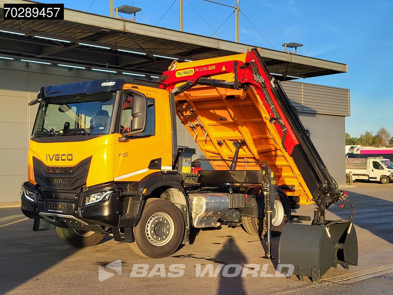 Iveco X-Way 400 4X2 New! Palfinger PK12.501 Crane 6m3 Meiller 3-SideTipper Navi ACC Euro 6 - Φορτηγό ανατρεπόμενο, Φορτηγό με γερανό: φωτογραφία 5 Iveco X-Way 400 4X2 New! Palfinger PK12.501 Crane 6m3 Meiller 3-SideTipper Navi ACC Euro 6 - Φορτηγό ανατρεπόμενο, Φορτηγό με γερανό: φωτογραφία 5