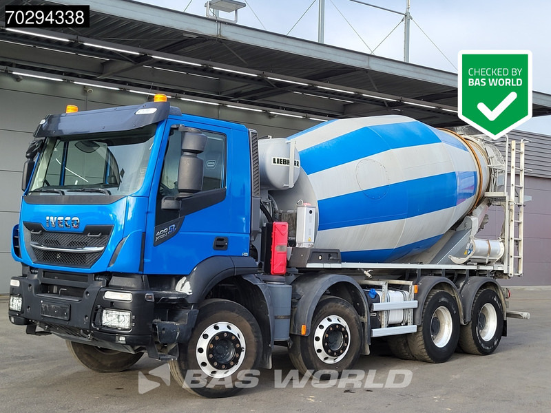 Iveco X-Way 400 X-Way 8X4 Liebherr 9m3 Big-Axle Steelsuspension Euro 6 - Μπετονιέρα φορτηγό: φωτογραφία 1 Iveco X-Way 400 X-Way 8X4 Liebherr 9m3 Big-Axle Steelsuspension Euro 6 - Μπετονιέρα φορτηγό: φωτογραφία 1