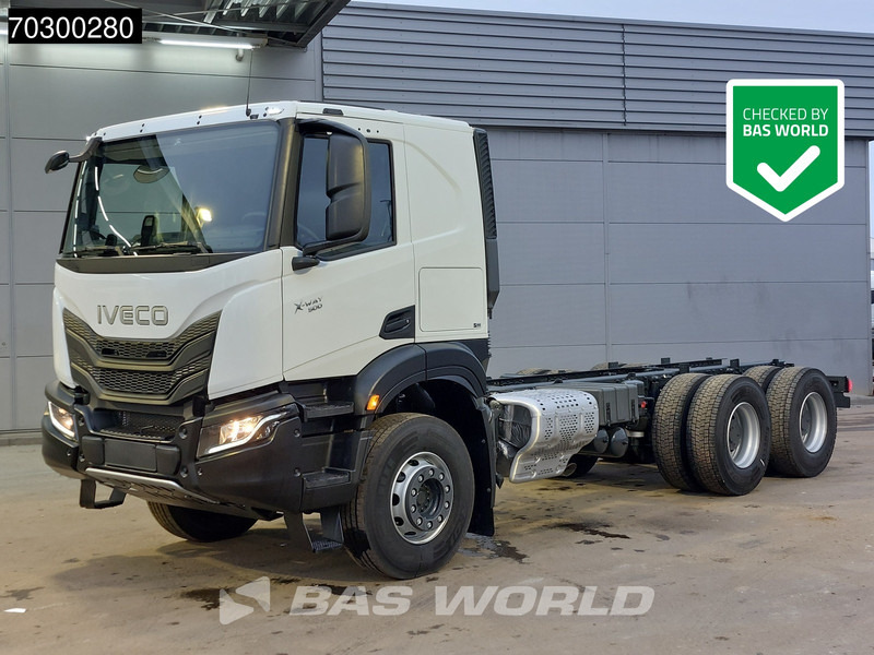 Iveco X-Way 500 X-Way 6X4 NEW 6x4 chassis Sleepercab Rear Air suspension Automatic Euro 6 - Φορτηγό σασί: φωτογραφία 1 Iveco X-Way 500 X-Way 6X4 NEW 6x4 chassis Sleepercab Rear Air suspension Automatic Euro 6 - Φορτηγό σασί: φωτογραφία 1