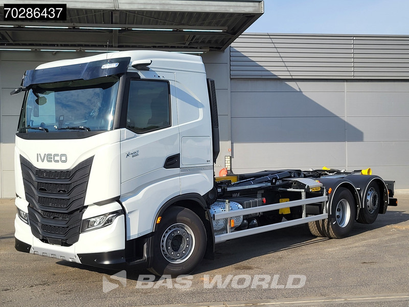 Iveco X-Way 580 6X2 Palfinger PHT20SLD5 Hooklift Lift+steering Axle Automatic Navi ACC LED Euro 6 - Φορτηγό φόρτωσης γάντζου: φωτογραφία 5 Iveco X-Way 580 6X2 Palfinger PHT20SLD5 Hooklift Lift+steering Axle Automatic Navi ACC LED Euro 6 - Φορτηγό φόρτωσης γάντζου: φωτογραφία 5