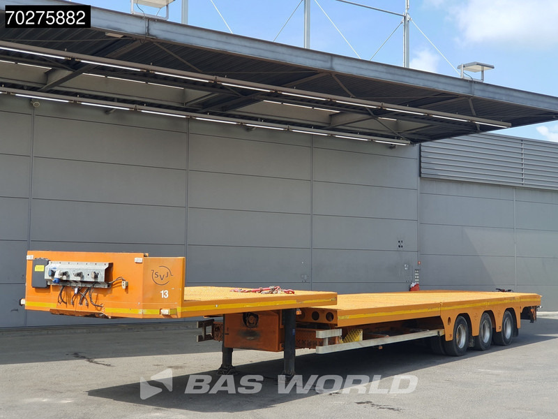 JANSSENS VT 39-3 3 axles Lenkachse RAMPS - Επικαθήμενο με χαμηλό δάπεδο: φωτογραφία 1 JANSSENS VT 39-3 3 axles Lenkachse RAMPS - Επικαθήμενο με χαμηλό δάπεδο: φωτογραφία 1
