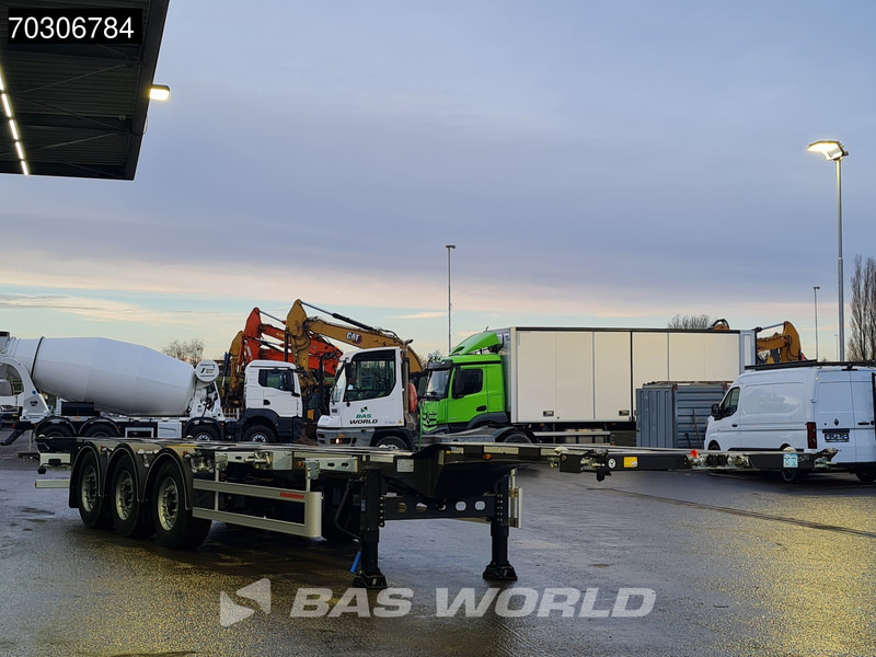 Kässbohrer XD NEW 2x20ft 40ft - Επικαθήμενο μεταφοράς εμπορευματοκιβωτίων/ Κινητό αμάξωμα: φωτογραφία 3 Kässbohrer XD NEW 2x20ft 40ft - Επικαθήμενο μεταφοράς εμπορευματοκιβωτίων/ Κινητό αμάξωμα: φωτογραφία 3