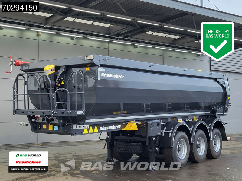 Kässbohrer XS 3 axles NEW 2x Liftaxles 24m3 Steel Tipper - Επικαθήμενο ανατρεπόμενο: φωτογραφία 1 Kässbohrer XS 3 axles NEW 2x Liftaxles 24m3 Steel Tipper - Επικαθήμενο ανατρεπόμενο: φωτογραφία 1