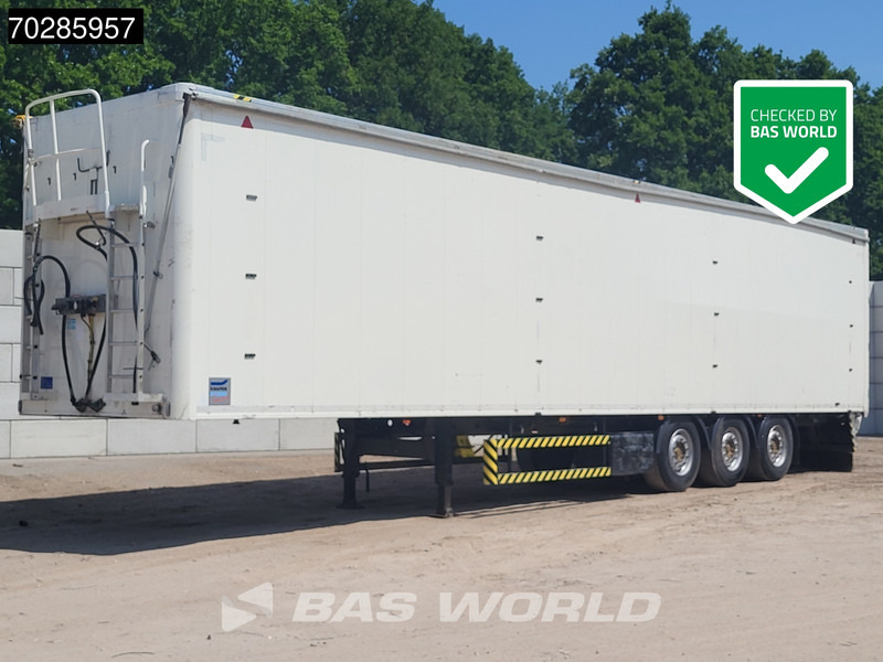 Knapen K100 92m3 10mm Liftachse Waste Cover - Επικαθήμενο μεταφορική βουτσάς: φωτογραφία 1 Knapen K100 92m3 10mm Liftachse Waste Cover - Επικαθήμενο μεταφορική βουτσάς: φωτογραφία 1