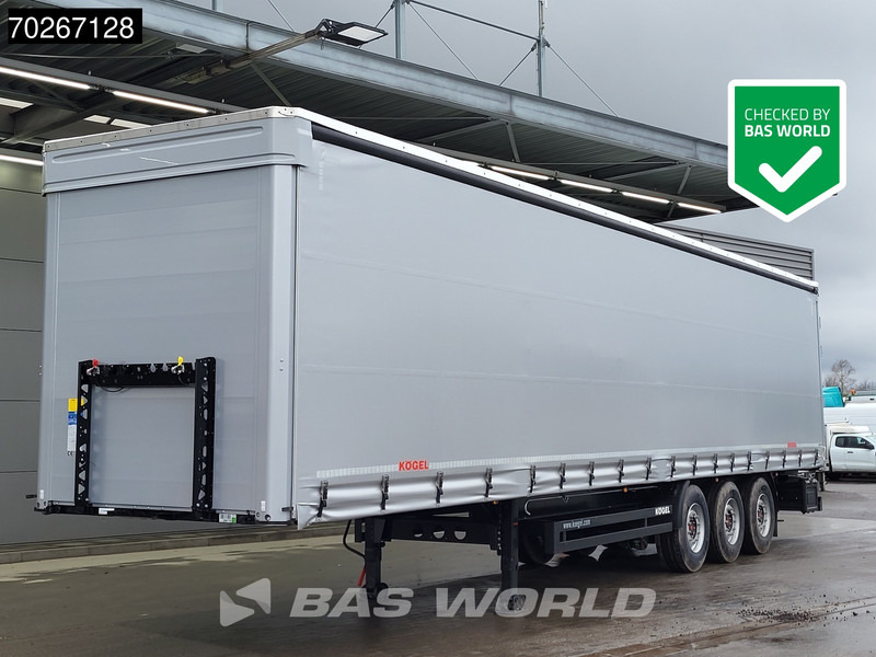 Kögel S24-1 3 axles HARDWOOD OMEGA NEW SAF Liftachse Edscha - Επικαθήμενο κουρτίνα: φωτογραφία 1 Kögel S24-1 3 axles HARDWOOD OMEGA NEW SAF Liftachse Edscha - Επικαθήμενο κουρτίνα: φωτογραφία 1