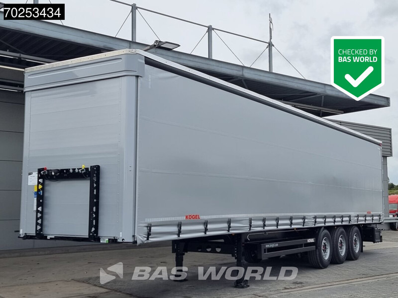 Kögel S24-1 3 axles NEW HUBDACH Liftachse Lifting+ Sliding Roof - Επικαθήμενο κουρτίνα: φωτογραφία 1 Kögel S24-1 3 axles NEW HUBDACH Liftachse Lifting+ Sliding Roof - Επικαθήμενο κουρτίνα: φωτογραφία 1