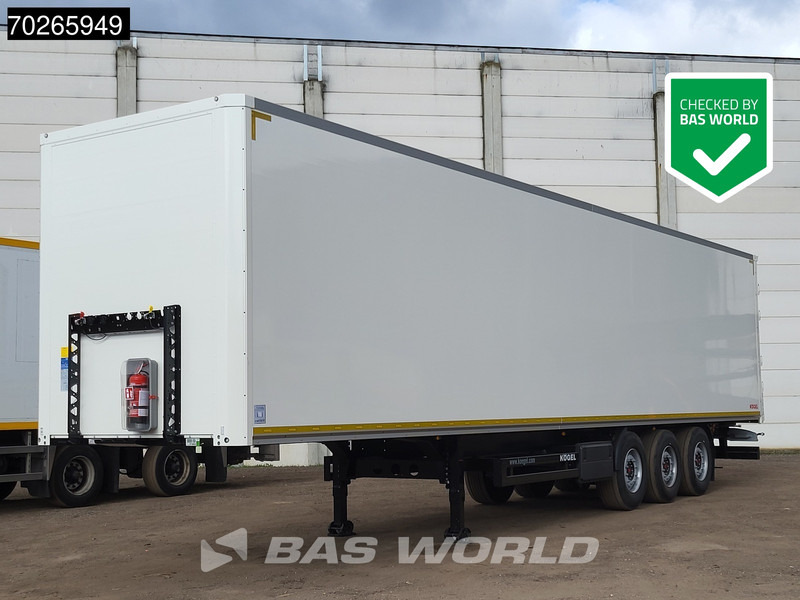 Kögel S24-1 3 axles NEW Koffer Liftachse 92m3 - Επικαθήμενο κόφα: φωτογραφία 1 Kögel S24-1 3 axles NEW Koffer Liftachse 92m3 - Επικαθήμενο κόφα: φωτογραφία 1