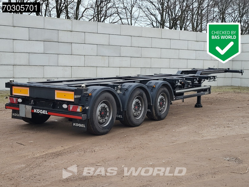 Kögel S24-2 3 axles Multi Lifting Axle - Επικαθήμενο μεταφοράς εμπορευματοκιβωτίων/ Κινητό αμάξωμα: φωτογραφία 1 Kögel S24-2 3 axles Multi Lifting Axle - Επικαθήμενο μεταφοράς εμπορευματοκιβωτίων/ Κινητό αμάξωμα: φωτογραφία 1