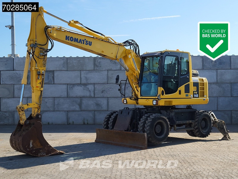 Komatsu PW148 -8 - Τροχοφόρος εκσκαφέας: φωτογραφία 1 Komatsu PW148 -8 - Τροχοφόρος εκσκαφέας: φωτογραφία 1