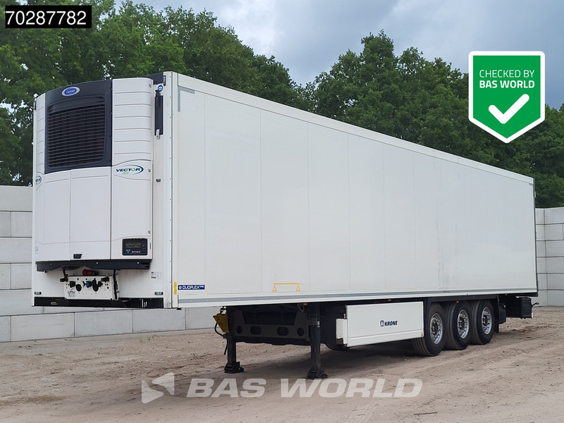 Krone Carrier Vector 1550 ATP / FRC Doppelstock Palettenkasten Liftachse - Επικαθήμενο ψυγείο: φωτογραφία 1 Krone Carrier Vector 1550 ATP / FRC Doppelstock Palettenkasten Liftachse - Επικαθήμενο ψυγείο: φωτογραφία 1