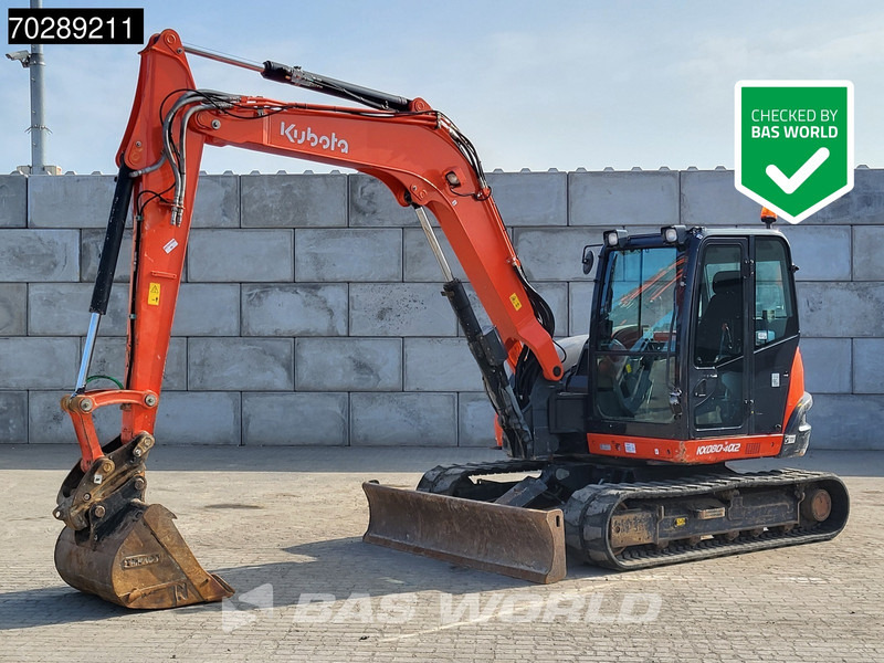 Μίνι εκσκαφέας Kubota KX080-4: φωτογραφία 1