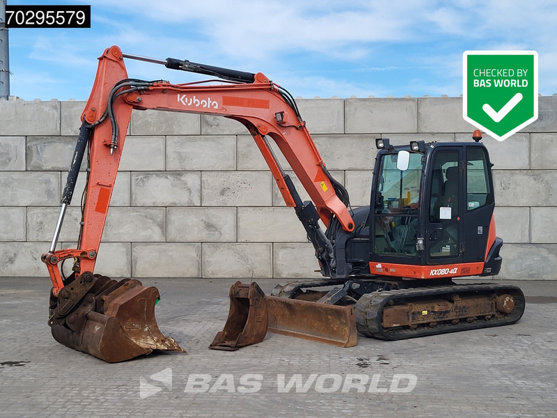 Kubota KX080-4a - Μίνι εκσκαφέας: φωτογραφία 1 Kubota KX080-4a - Μίνι εκσκαφέας: φωτογραφία 1