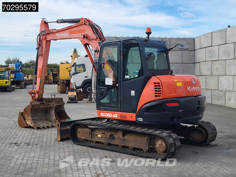 Kubota KX080-4a - Μίνι εκσκαφέας: φωτογραφία 5 Kubota KX080-4a - Μίνι εκσκαφέας: φωτογραφία 5