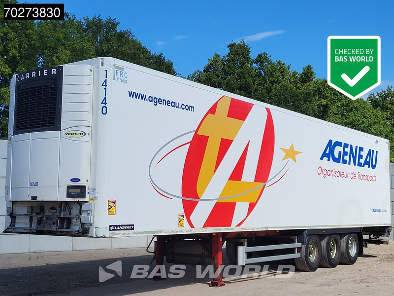 LAMBERET Carrier Vector 1850 Ladebordwande Blumenbreit Tailgate - Επικαθήμενο ψυγείο: φωτογραφία 1 LAMBERET Carrier Vector 1850 Ladebordwande Blumenbreit Tailgate - Επικαθήμενο ψυγείο: φωτογραφία 1
