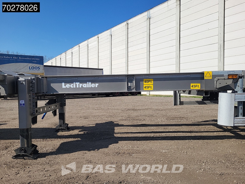 Lecitrailer SR3EC 3 axles UNUSED Liftachse Multi'45 - Επικαθήμενο μεταφοράς εμπορευματοκιβωτίων/ Κινητό αμάξωμα: φωτογραφία 5 Lecitrailer SR3EC 3 axles UNUSED Liftachse Multi'45 - Επικαθήμενο μεταφοράς εμπορευματοκιβωτίων/ Κινητό αμάξωμα: φωτογραφία 5
