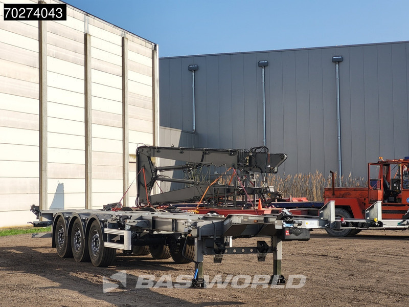 Lecitrailer SR3EC 3 axles UNUSED Liftachse Multi'45 - Επικαθήμενο μεταφοράς εμπορευματοκιβωτίων/ Κινητό αμάξωμα: φωτογραφία 3 Lecitrailer SR3EC 3 axles UNUSED Liftachse Multi'45 - Επικαθήμενο μεταφοράς εμπορευματοκιβωτίων/ Κινητό αμάξωμα: φωτογραφία 3