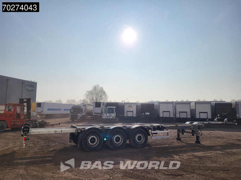 Lecitrailer SR3EC 3 axles UNUSED Liftachse Multi'45 - Επικαθήμενο μεταφοράς εμπορευματοκιβωτίων/ Κινητό αμάξωμα: φωτογραφία 5 Lecitrailer SR3EC 3 axles UNUSED Liftachse Multi'45 - Επικαθήμενο μεταφοράς εμπορευματοκιβωτίων/ Κινητό αμάξωμα: φωτογραφία 5