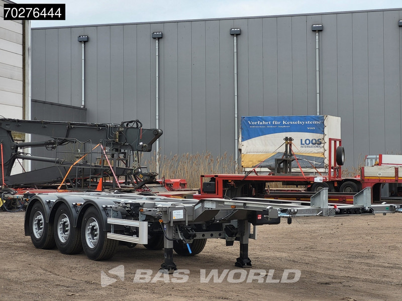 Lecitrailer SR3EC 3 axles UNUSED Liftachse Multi'45 - Επικαθήμενο μεταφοράς εμπορευματοκιβωτίων/ Κινητό αμάξωμα: φωτογραφία 3 Lecitrailer SR3EC 3 axles UNUSED Liftachse Multi'45 - Επικαθήμενο μεταφοράς εμπορευματοκιβωτίων/ Κινητό αμάξωμα: φωτογραφία 3