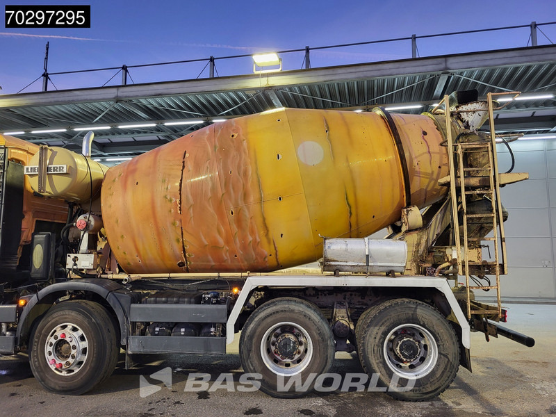 Μπετονιέρα φορτηγό MAN 35.363 8X4 9m3 Liebherr mixer Big-Axle Steelsuspension Automatic Euro 3: φωτογραφία 6 Μπετονιέρα φορτηγό MAN 35.363 8X4 9m3 Liebherr mixer Big-Axle Steelsuspension Automatic Euro 3: φωτογραφία 6