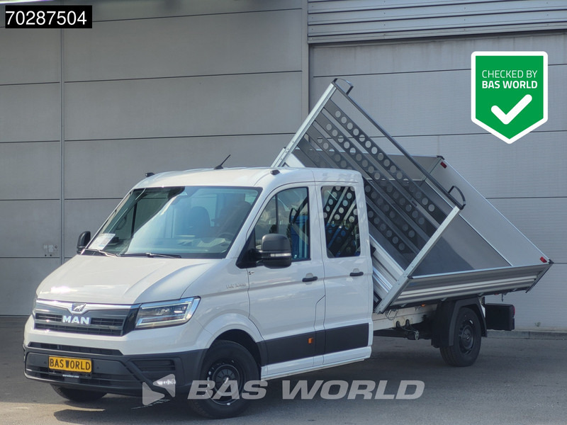 MAN TGE 3.180 Drie-Zijdige Automaat Kipper 2025-Facelift 180PK Trekhaak LED Airco Cruise Navi Euro6 Kipper Tipper Benne Kieper 3m3 A/C Towbar - Όχημα με ανατρεπομενη καροτσα: φωτογραφία 1 MAN TGE 3.180 Drie-Zijdige Automaat Kipper 2025-Facelift 180PK Trekhaak LED Airco Cruise Navi Euro6 Kipper Tipper Benne Kieper 3m3 A/C Towbar - Όχημα με ανατρεπομενη καροτσα: φωτογραφία 1