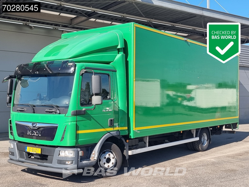 MAN TGL 10.180 4X2 10tons NL-Truck Ladebordwand Automatic Euro 6 - Φορτηγό κόφα: φωτογραφία 1 MAN TGL 10.180 4X2 10tons NL-Truck Ladebordwand Automatic Euro 6 - Φορτηγό κόφα: φωτογραφία 1