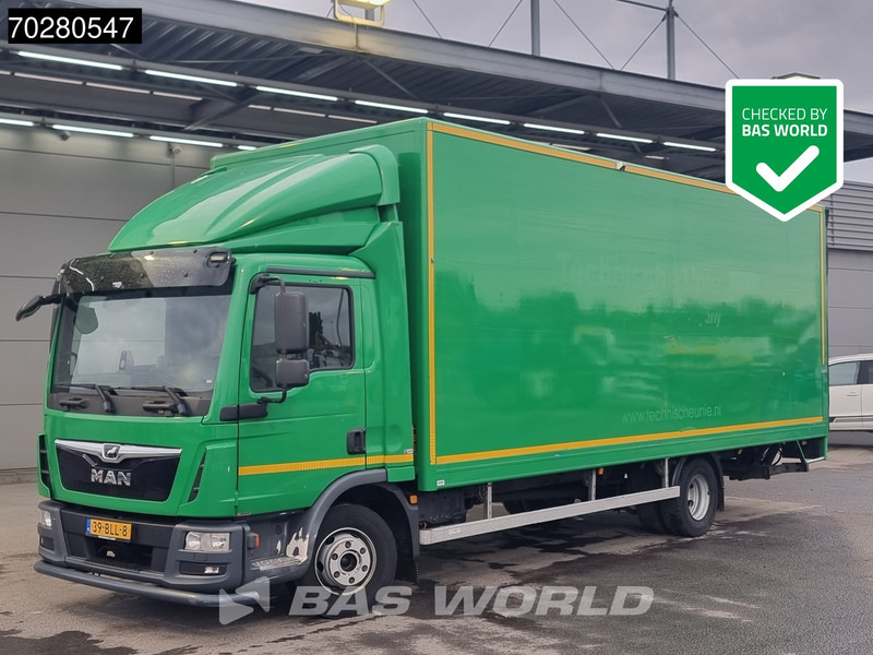 MAN TGL 10.190 4X2 10tonner NL-Truck Ladebordwand Automatic Euro 6 - Φορτηγό κόφα: φωτογραφία 1 MAN TGL 10.190 4X2 10tonner NL-Truck Ladebordwand Automatic Euro 6 - Φορτηγό κόφα: φωτογραφία 1