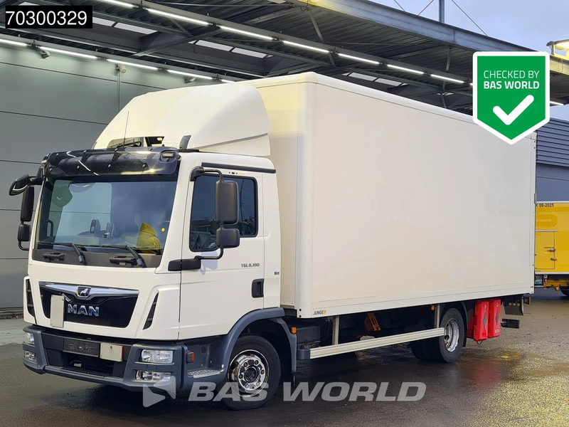 MAN TGL 8.190 4X2 8tonner 1000kg Ladebordwand Manual Euro 6 - Φορτηγό κόφα: φωτογραφία 1 MAN TGL 8.190 4X2 8tonner 1000kg Ladebordwand Manual Euro 6 - Φορτηγό κόφα: φωτογραφία 1
