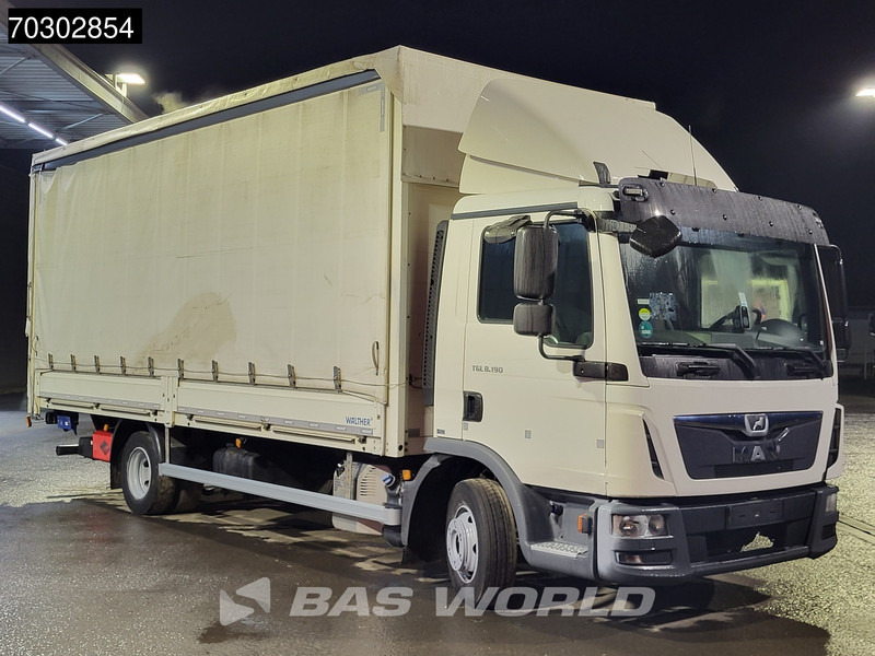 MAN TGL 8.190 TGL 4X2 8tonner Curtainsider Ladebordwand Manual Euro 6 - Φορτηγό μουσαμάς: φωτογραφία 3 MAN TGL 8.190 TGL 4X2 8tonner Curtainsider Ladebordwand Manual Euro 6 - Φορτηγό μουσαμάς: φωτογραφία 3
