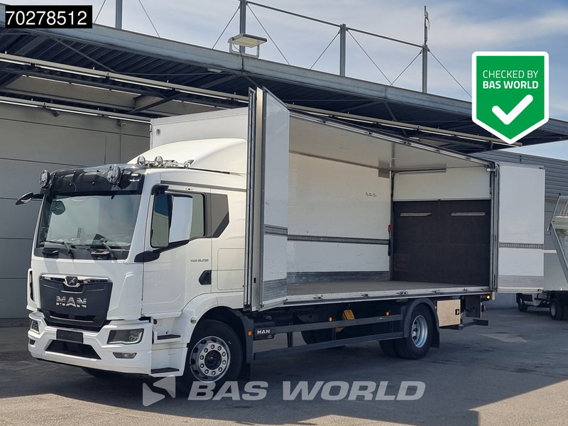 MAN TGM 18.290 4X2 19tonner Automatic Ladebordwand LED Navi Euro 6 - Φορτηγό κόφα: φωτογραφία 1 MAN TGM 18.290 4X2 19tonner Automatic Ladebordwand LED Navi Euro 6 - Φορτηγό κόφα: φωτογραφία 1
